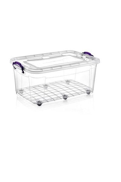 Polytime Wheeled Storage Box 50lt Fma07995