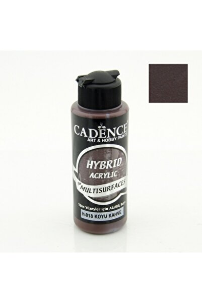 Cadence Boya Hybrıd Akr. Multısurfaces H-018 Koyu Kahve 120ml