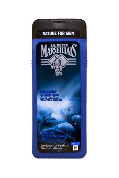 Le Petit Marseillais Shower Gel 400 ml Minerals and Cedarwood