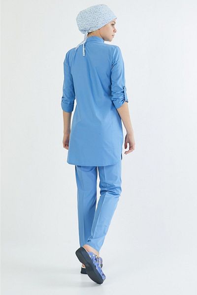 Owlet Medikal Set uniformă hijab albastru