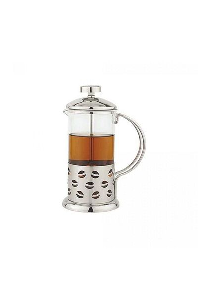 firsatgeldi Yakut 600ml Herbal Tea Pot with Metal Handle and French Press Strainer