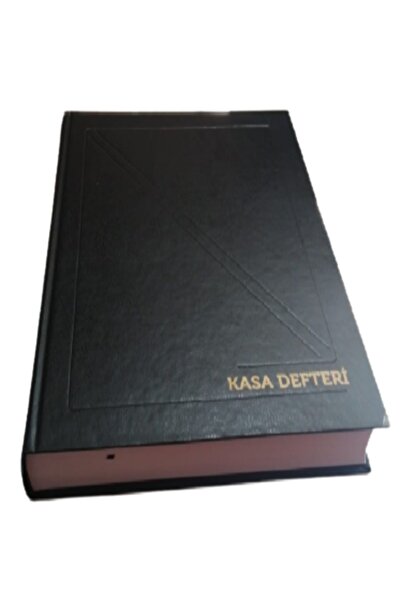 Gürpaş Siyah Kasa Defteri 20x28 368 Yaprak Cilt Bezli 1 Adet