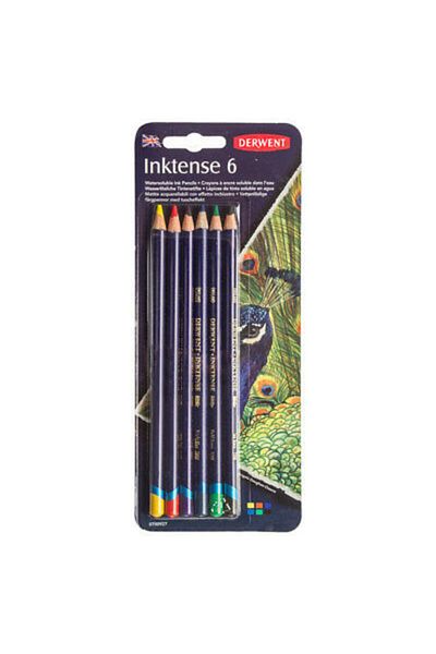 Derwent Inktense Pencil Set 6