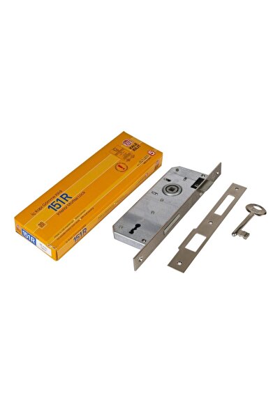 Kale Kilit Kale 151/r 40 Mm Chrome Room Door Lock with Rosette