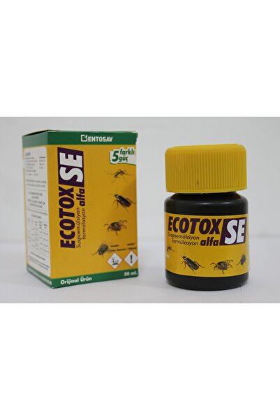ENTOSAV Genel Haşera Ilacı Ecotox Alfa Se 50ml
