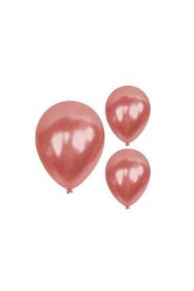 HBK Rose Gold Metallic Balloon 100 Pieces