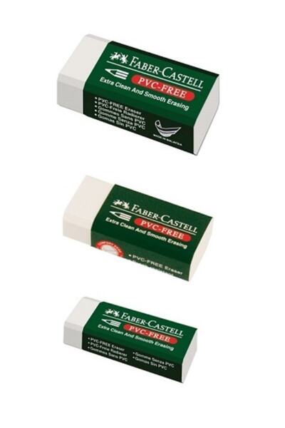 Faber Castell Silgi Beyaz Küçük Boy 3 Adet