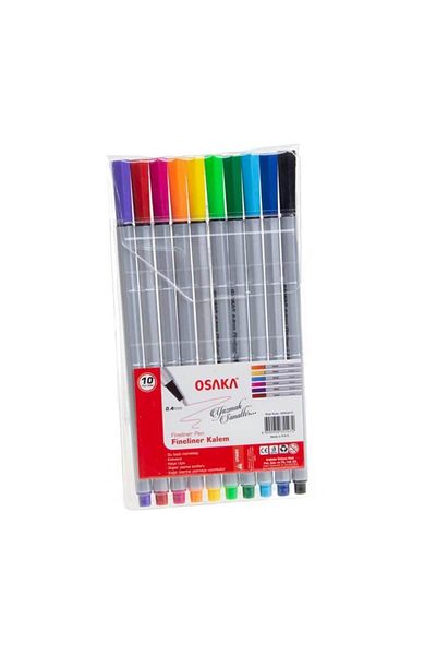 Osaka Fineliner Pen 10 Colors