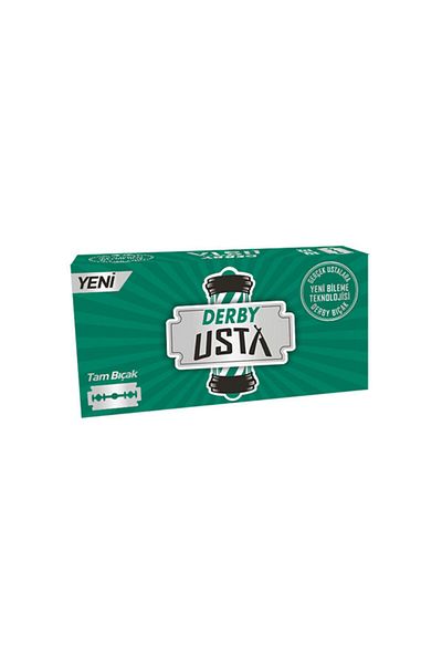 Derby Usta Leaf Razor Full Blade 100pcs
