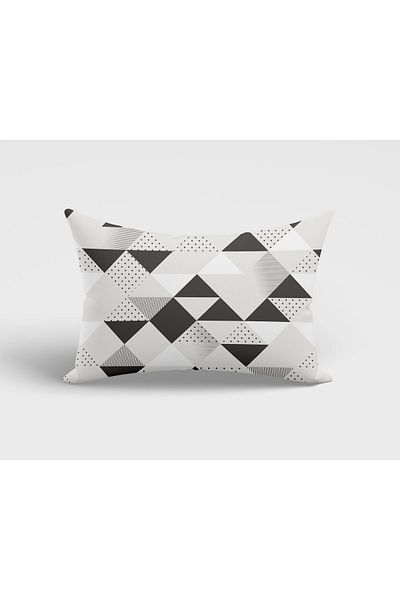Pilloveland Rectangular Charm Patterned Double Sided Printed Suede Throw Pillow Cover