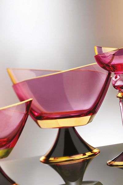 KCD Large Bowl - Black and Pink