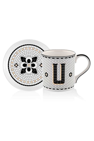 The Mia U Bistro Mug and Plate Set 10 cm