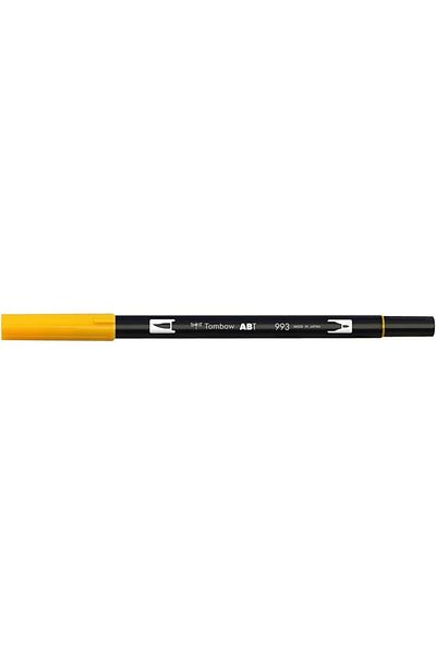 Tombow Ab-t Dual Brush Pen - Chrome Orange - 993