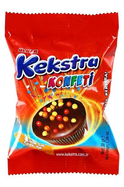 Ülker Kekstra Confetti Cocoa 38 Gr X 2 Pieces