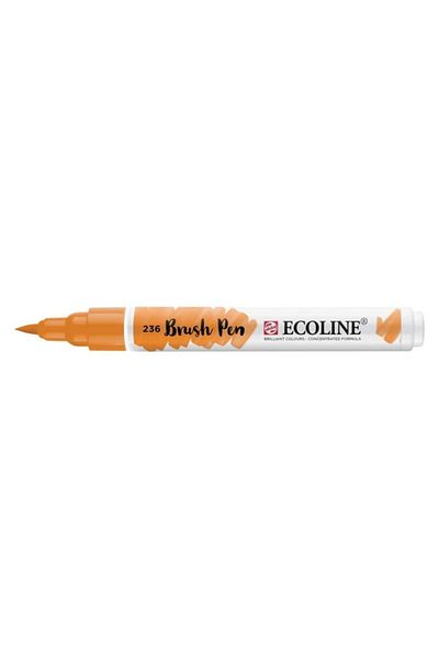 Talens Ecoline 236 Light Orange Brush Pen - Brush Tip Pen