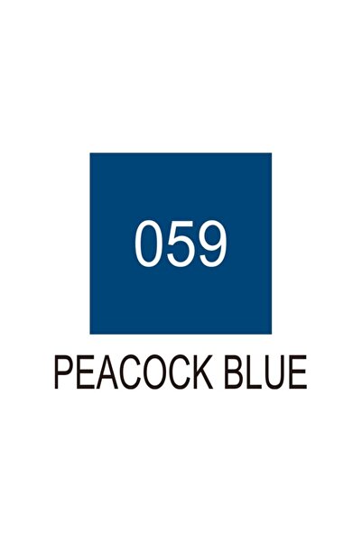 Zig Art & Graphic Twin Tut-80 Brush Tip Marker Peacock Blue 059