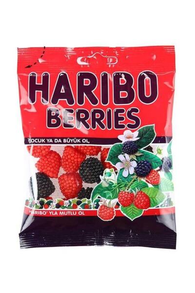 Haribo Berries 80 Gr X 3 Pieces