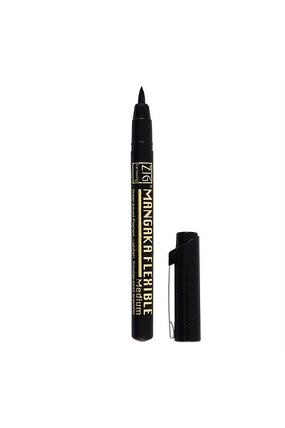 Zig Flexible Mangaka Fine Nib Black Drawing Pen Cnmf-10 - 150