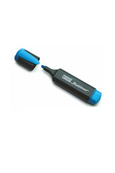 Cassa 8720 Blue Highlighter 10 Pieces