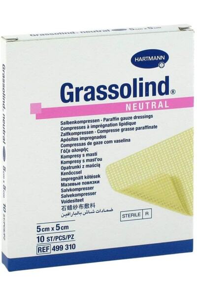 Hartmann Grassolind 5 X 5 Cm Vazelinli Yara Bakım Örtüsü ( 1 Adet )
