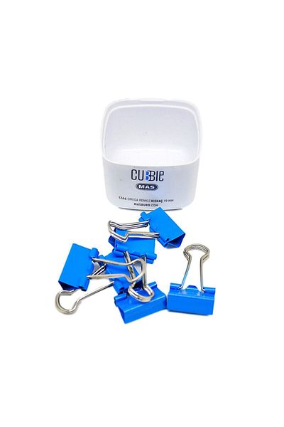 Mas 1266 Cubbie Omega Colored Clamp 19mm-blue