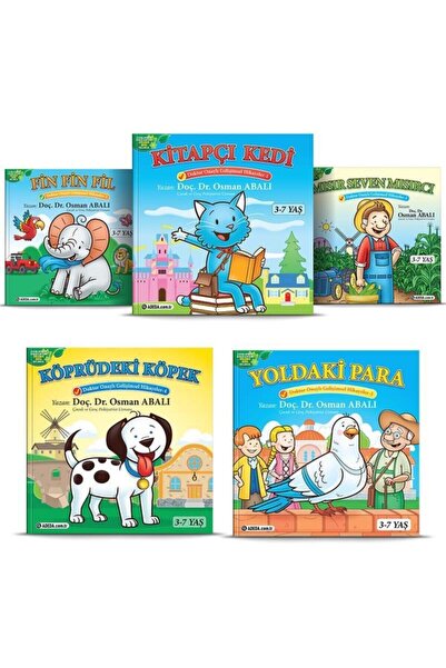 Adeda Yayıncılık Gelişimsel Hikayeler Serisi (5 Kitap) - Osman Abalı