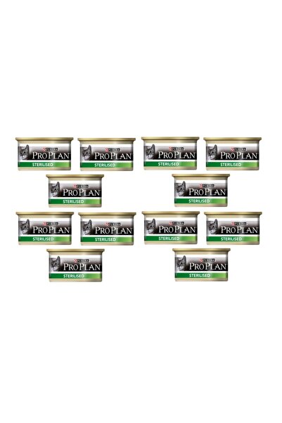 Pro Plan Sterilised Ton Ve Somonlu Kısır Kedi Konservesi 85 Gr (12 Adet)