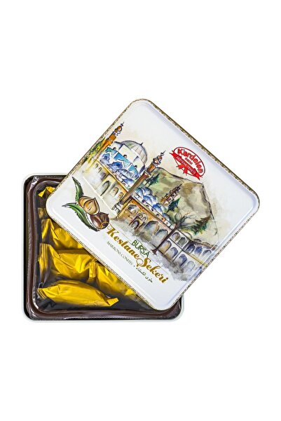 Kardelen Metal Kutu Marron Confit-kestane Şekeri