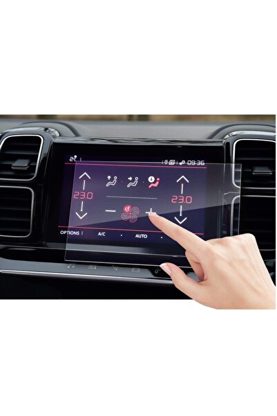 Genel Markalar Citroen C5 Aircross Multimedya Ekran Koruyucu Film Navigasyon ...