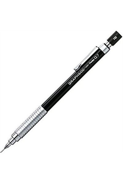 Pentel Pg607 0.7 Black Technical Drawing Versatil Pen