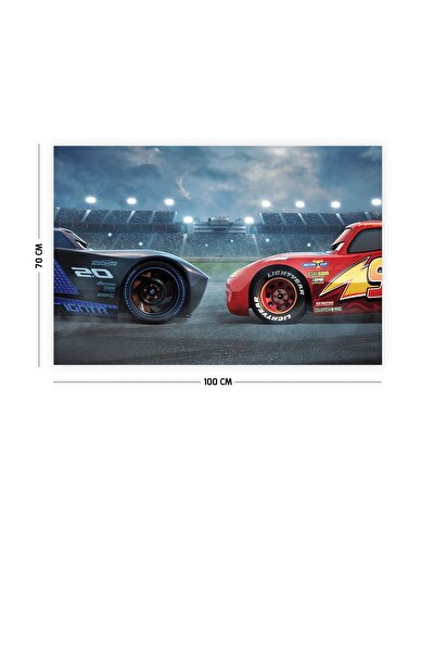 Vagonik Racing Cars Wall Cover Rug 70 X 100 Cm