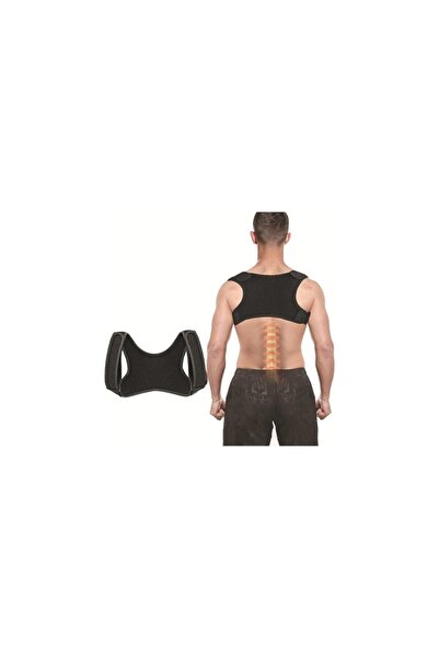 Ankaflex Унисекс черен корсет за поддържане на стойката