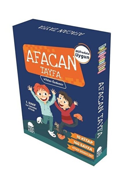 Timaş Çocuk Afacan Tayfa 1. Sınıf Ilk Okuma Seti 10 Kitap Takım - Vildan Özde