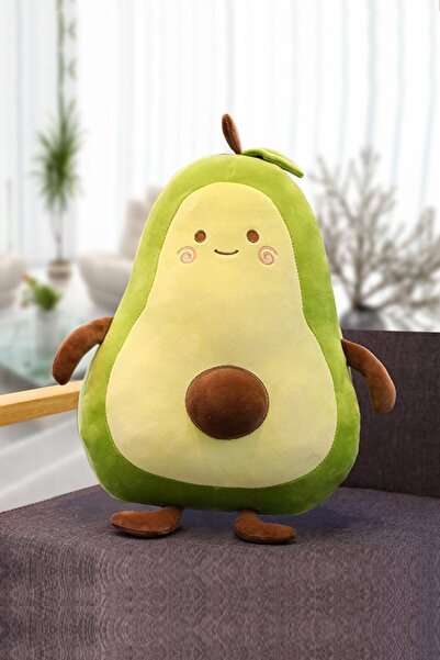 Genel Markalar Avakado Yumuşak Uyku Yastığı Çocuk Odası Dekor Peluş Minder Avakado Yastık