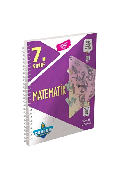 Muba Yayınları Muba 7. Sınıf Matematik Okulum Akıllı Defter