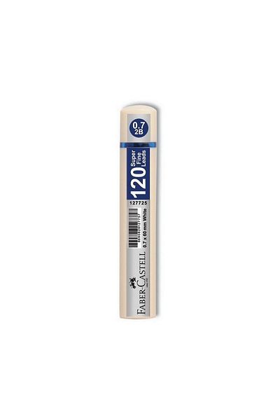 Faber Castell Grip Min 0.7 2b 60mm, 120pcs White Tube