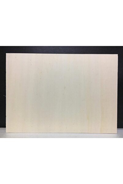 mobilreyon - Kavak Kontraplak - 2 Adet 10 Mm A3 Boyutu (hobi, Filografi, Yakma, Dağlama)