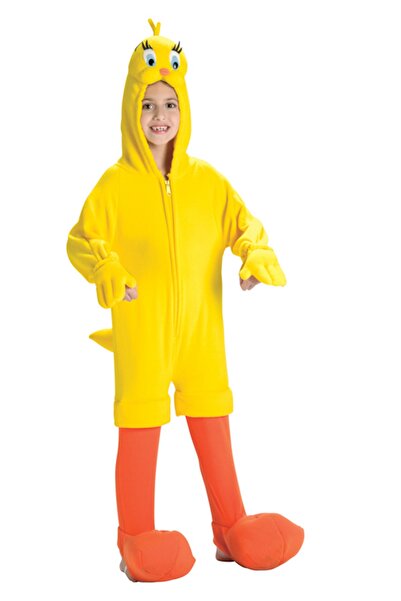 Rubies Tweety Kostüm Lüks 5-7 Yaş /