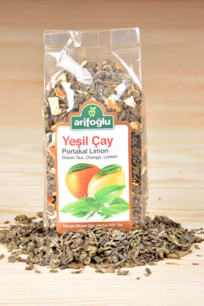 Arifoğlu Yeşil Çay Portakal Limon 135g