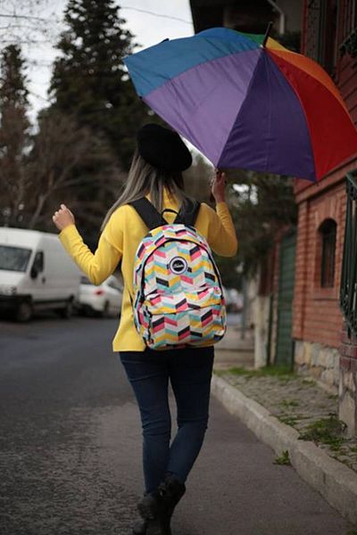 Fudela Rucsac unisex pentru exterior FE57