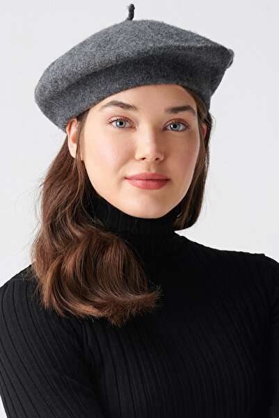 Dilvin Kadın Füme Ressam Beresi 177A11281