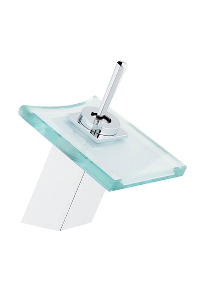GMS Square Glass Sink Faucet