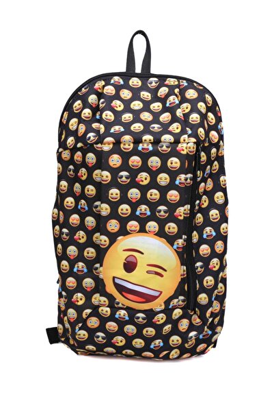 Emoji 23060 Черна унисекс детска раница 100265119