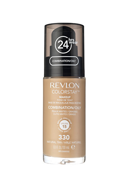 Revlon Fond de ten Colorstay Natural Tan 330 pentru ten mixt și gras309974700115