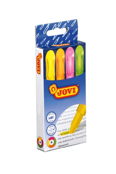 Jovi 4 Color Set Stick Highlighter /