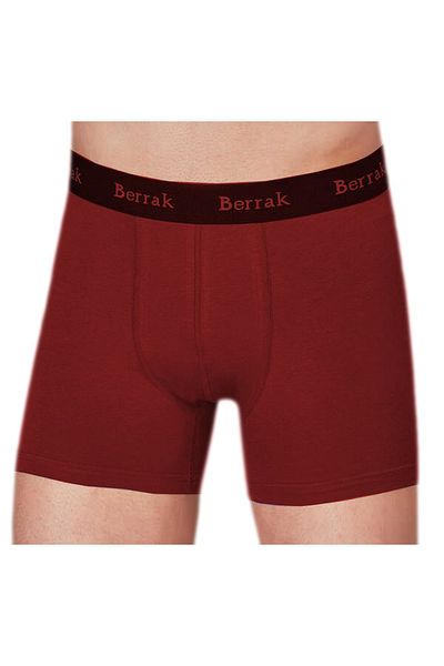 Berrak Ανδρικό Claret Red 3 Pack Lycra Modal Flexible Boxer ELF568BER4476CCM3