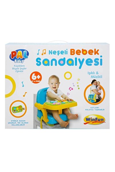 Pal Baby Neşeli Müzikli Bebek Sandalyesi