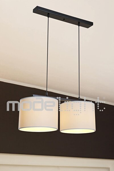 Modelight Medusa Beyaz 2li Sıralı Avize