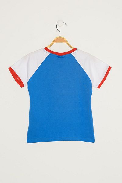 Koton Tricou cu mânecă scurtă pentru băiat albastru