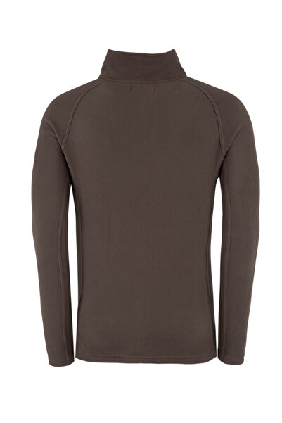 Norway Geographical Ανδρικό φούτερ καφέ φλις TUG